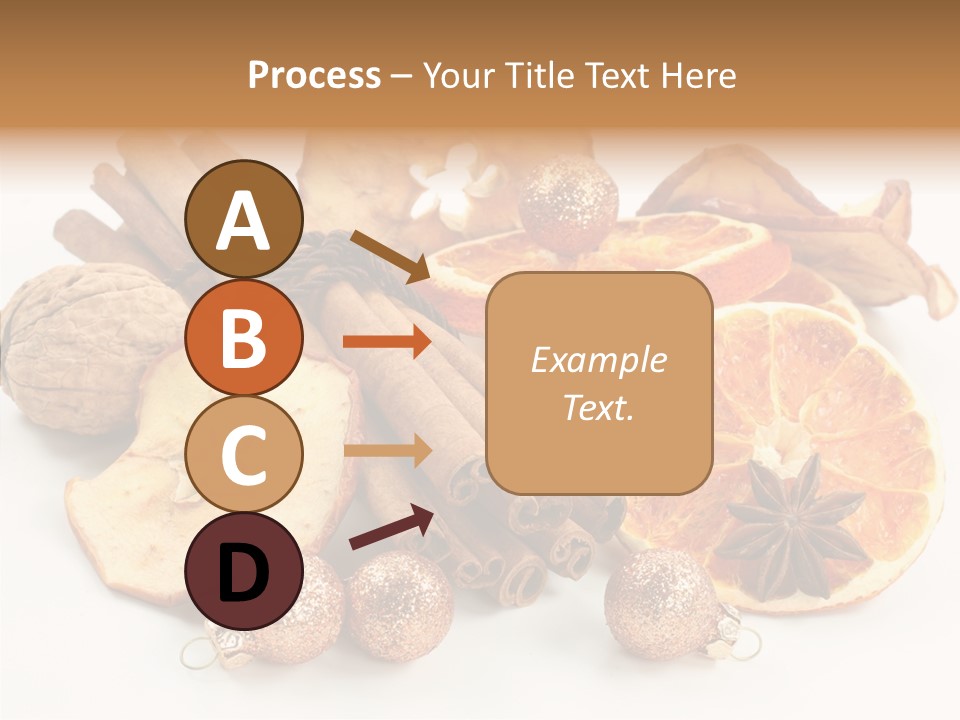 Apple Cinnamon Dry PowerPoint Template