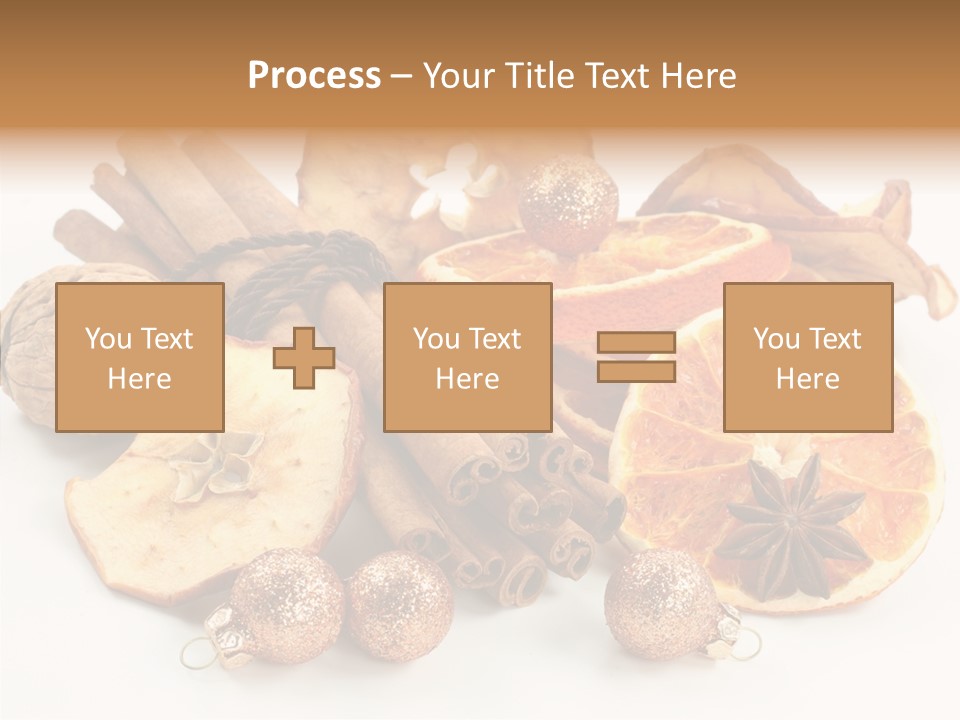 Apple Cinnamon Dry PowerPoint Template