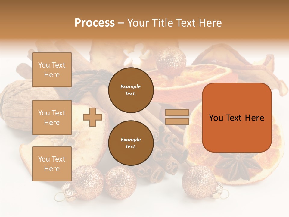 Apple Cinnamon Dry PowerPoint Template