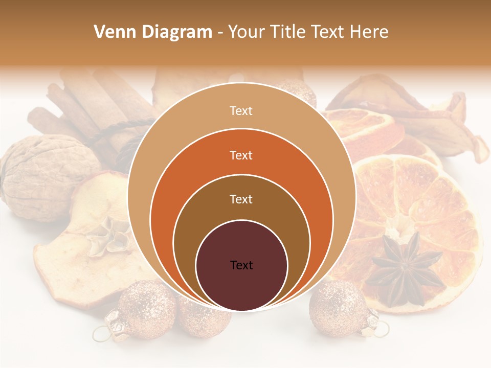 Apple Cinnamon Dry PowerPoint Template