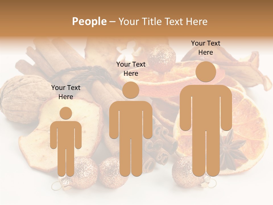 Apple Cinnamon Dry PowerPoint Template