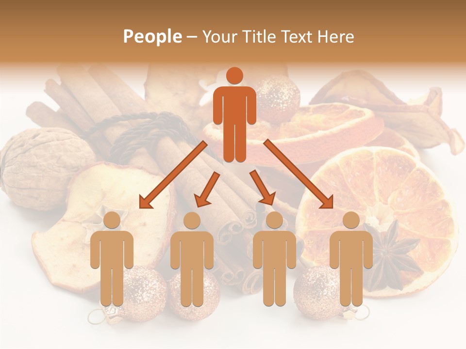 Apple Cinnamon Dry PowerPoint Template