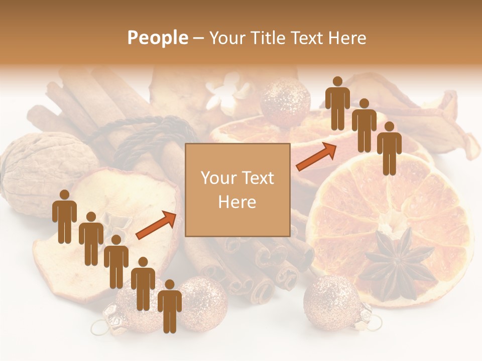 Apple Cinnamon Dry PowerPoint Template