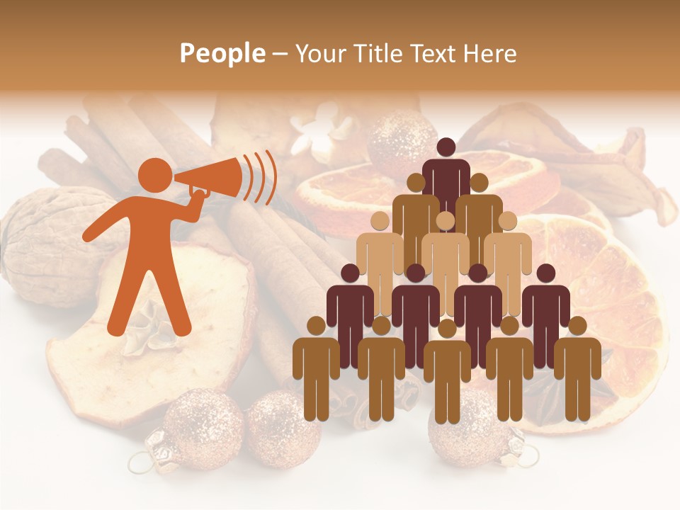 Apple Cinnamon Dry PowerPoint Template