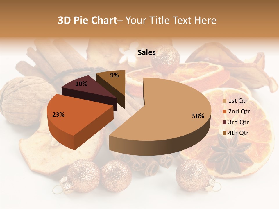 Apple Cinnamon Dry PowerPoint Template