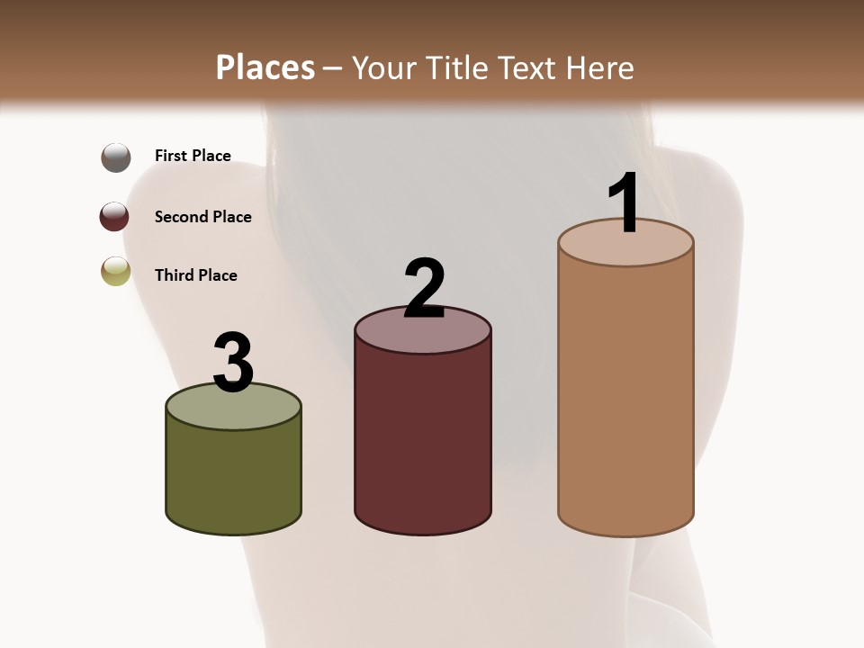 Cut White Bare PowerPoint Template