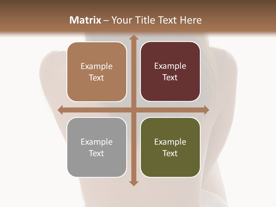 Cut White Bare PowerPoint Template