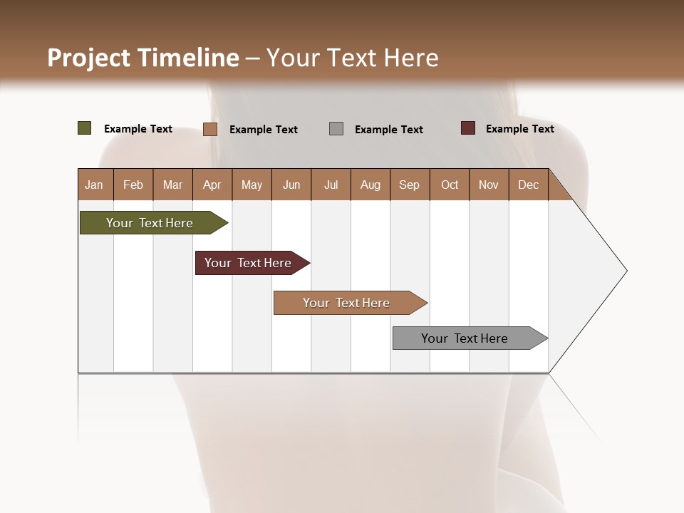 Cut White Bare PowerPoint Template