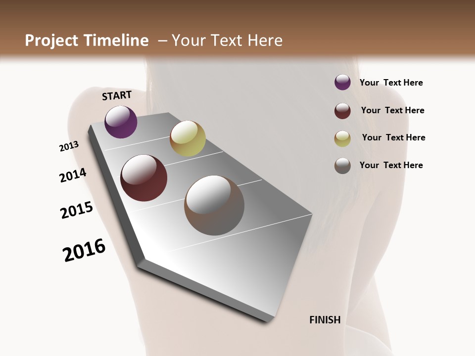 Cut White Bare PowerPoint Template