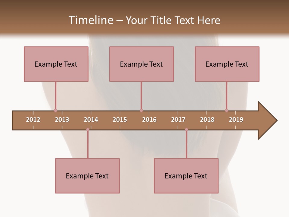 Cut White Bare PowerPoint Template