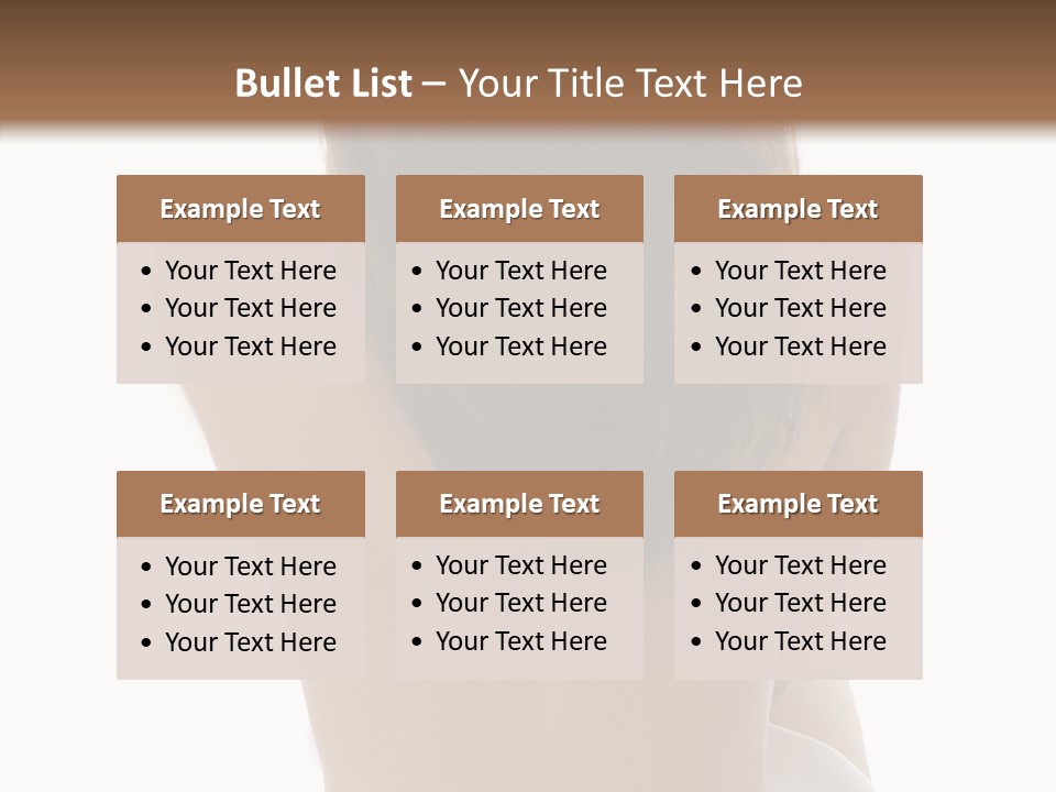 Cut White Bare PowerPoint Template