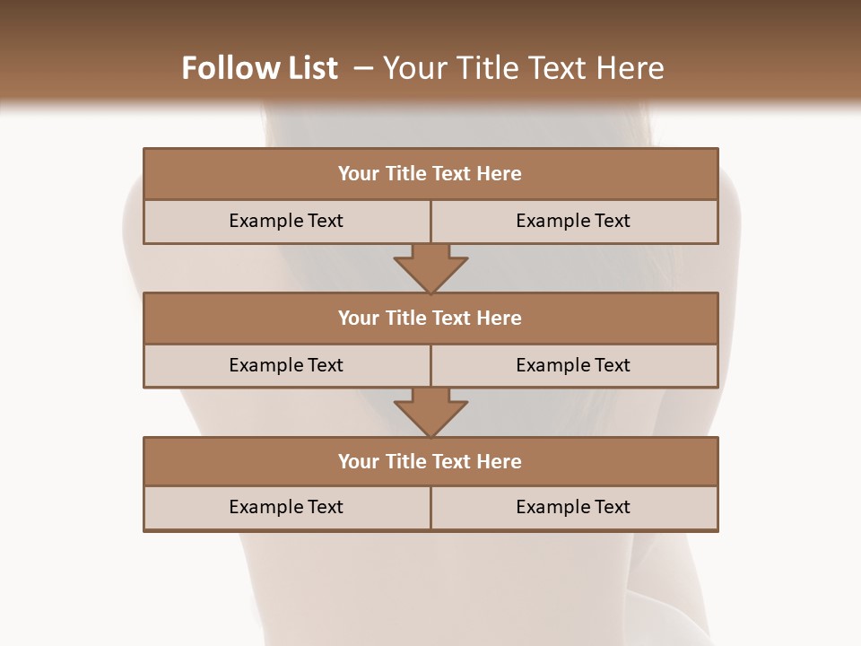 Cut White Bare PowerPoint Template