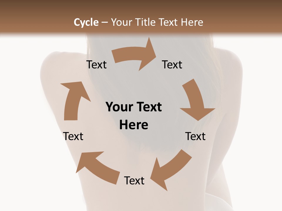 Cut White Bare PowerPoint Template