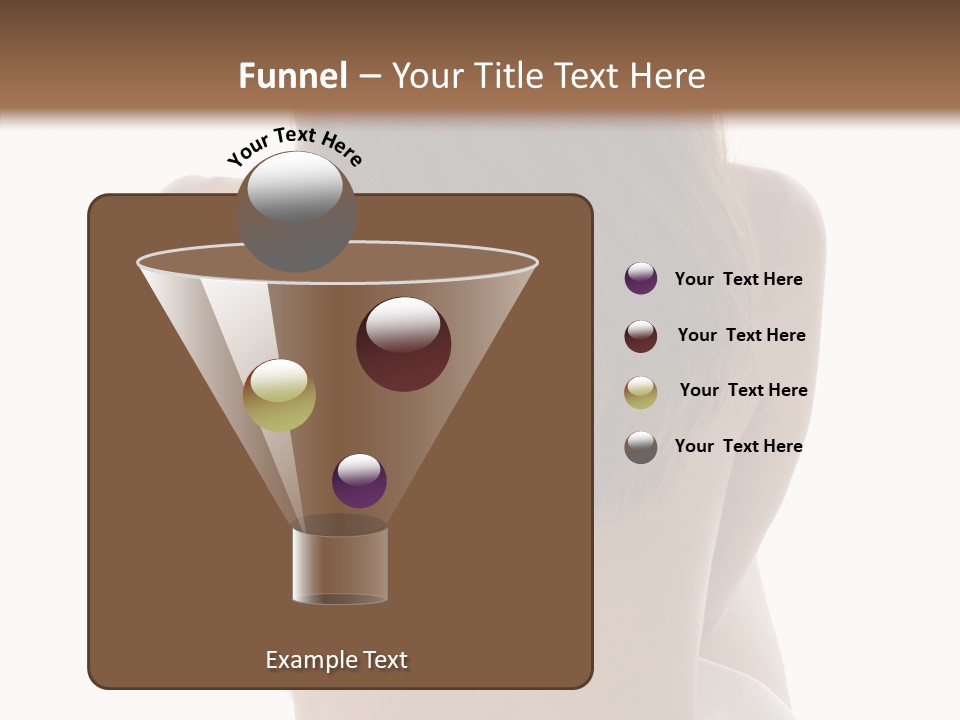 Cut White Bare PowerPoint Template