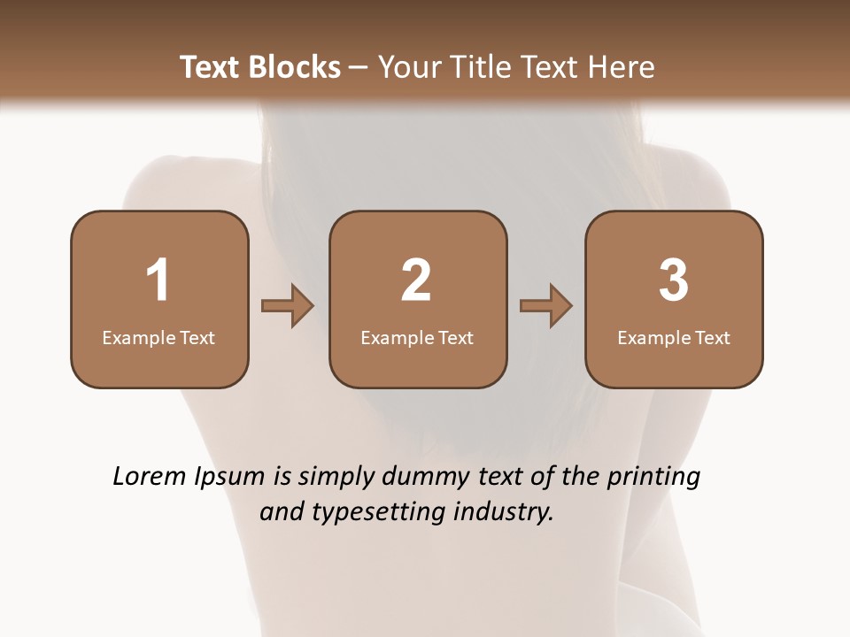 Cut White Bare PowerPoint Template