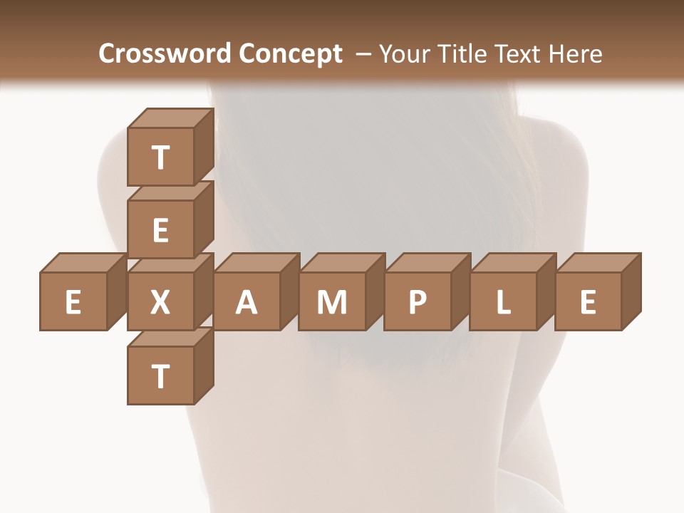 Cut White Bare PowerPoint Template