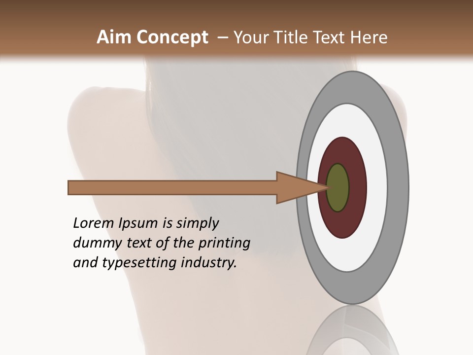 Cut White Bare PowerPoint Template