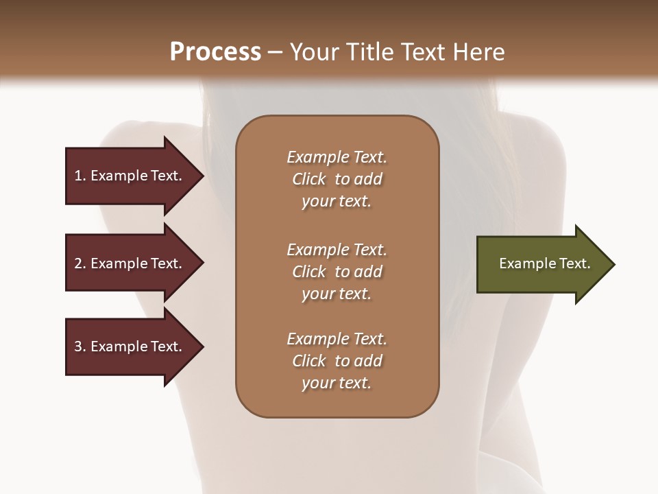 Cut White Bare PowerPoint Template