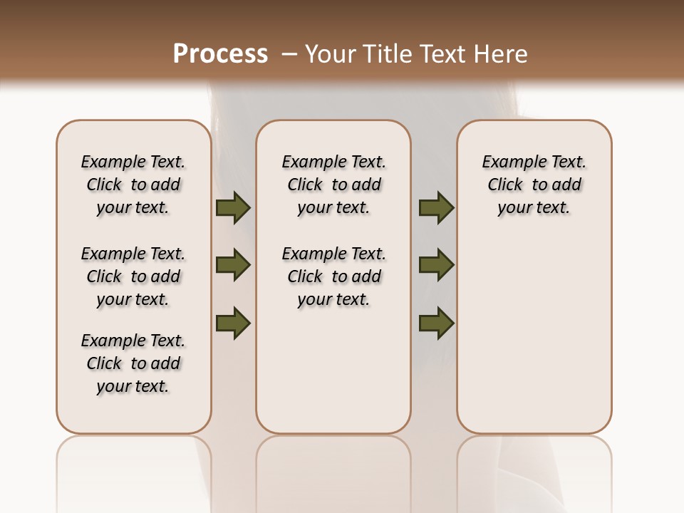 Cut White Bare PowerPoint Template
