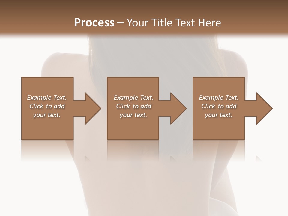Cut White Bare PowerPoint Template