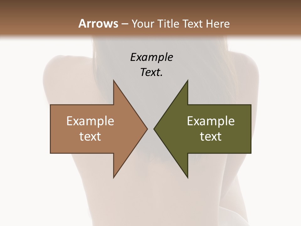 Cut White Bare PowerPoint Template