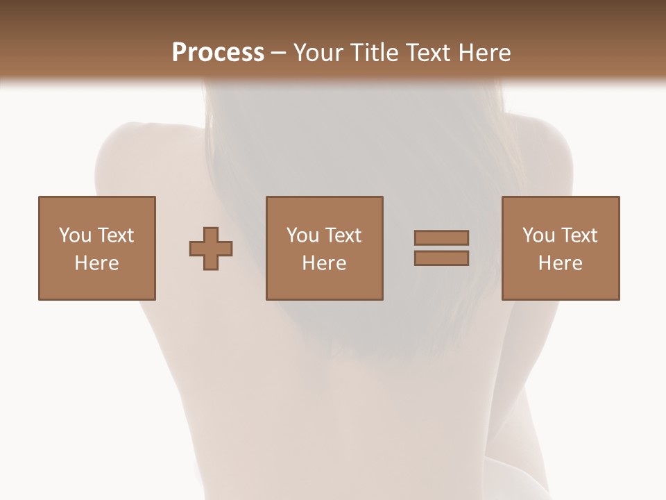 Cut White Bare PowerPoint Template