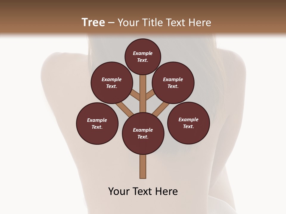 Cut White Bare PowerPoint Template