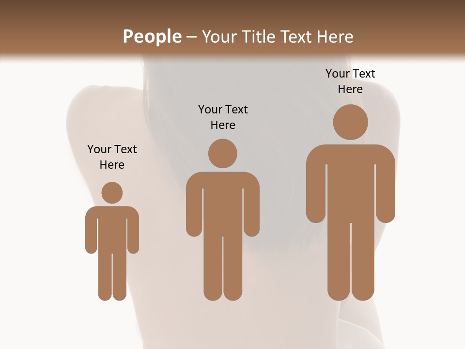 Cut White Bare PowerPoint Template