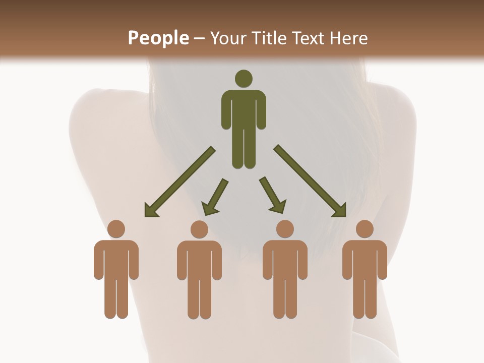 Cut White Bare PowerPoint Template