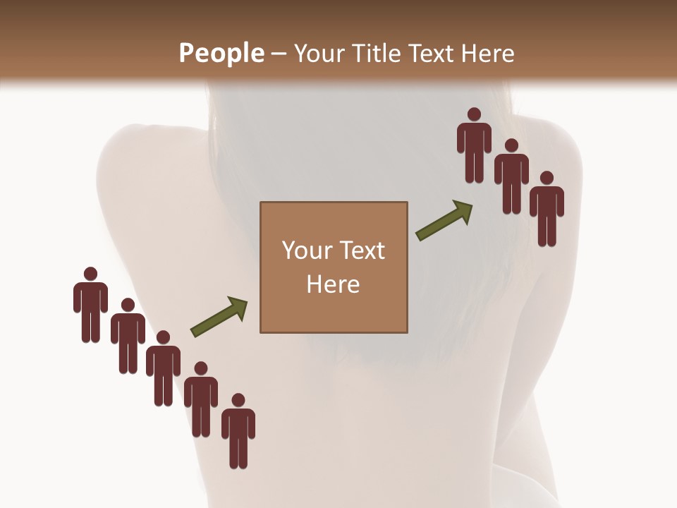 Cut White Bare PowerPoint Template