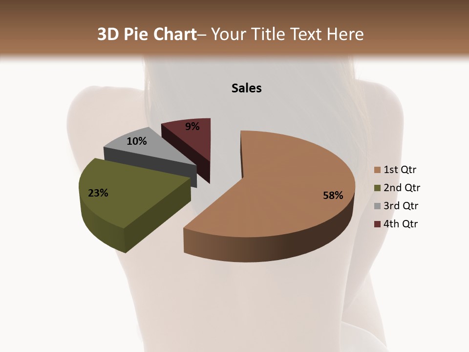 Cut White Bare PowerPoint Template