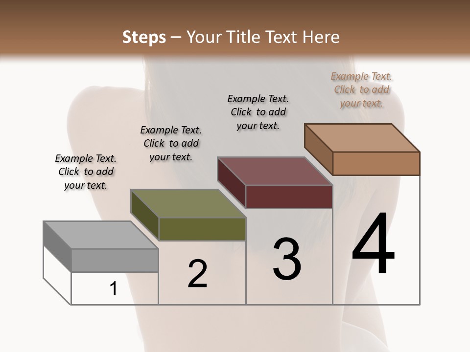 Cut White Bare PowerPoint Template