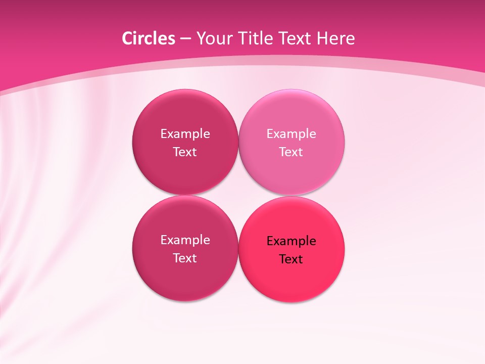 Abstract Red Fractal PowerPoint Template