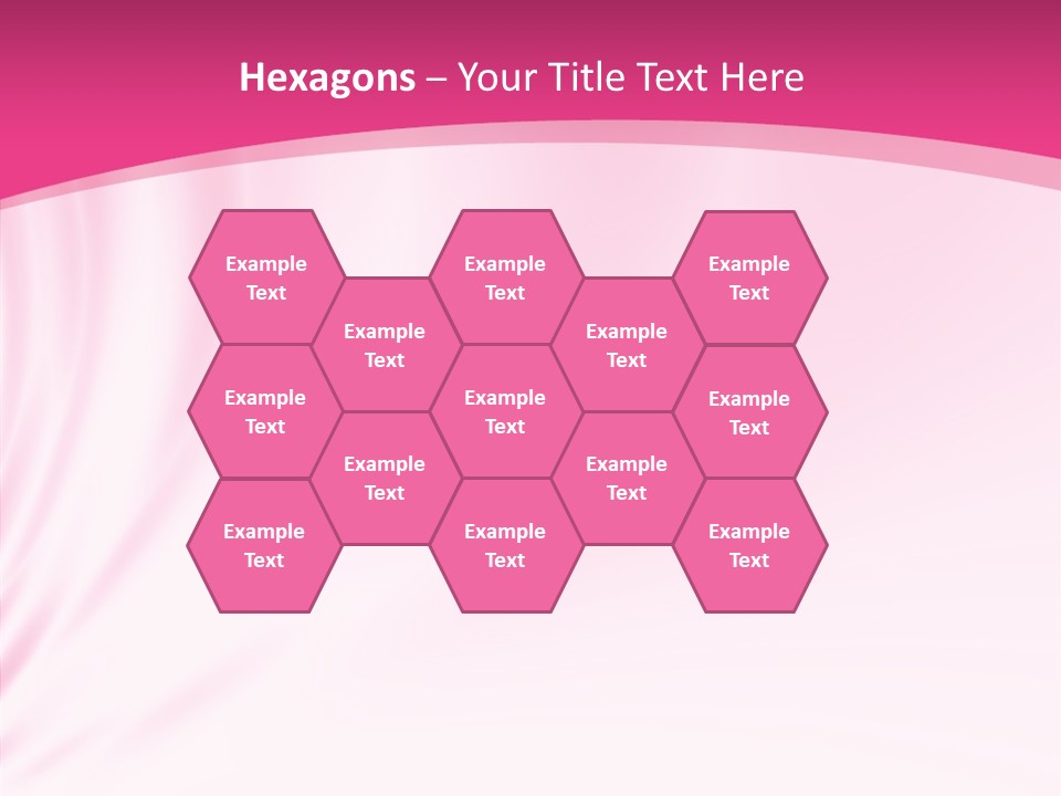 Abstract Red Fractal PowerPoint Template