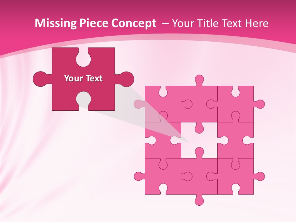 Abstract Red Fractal PowerPoint Template