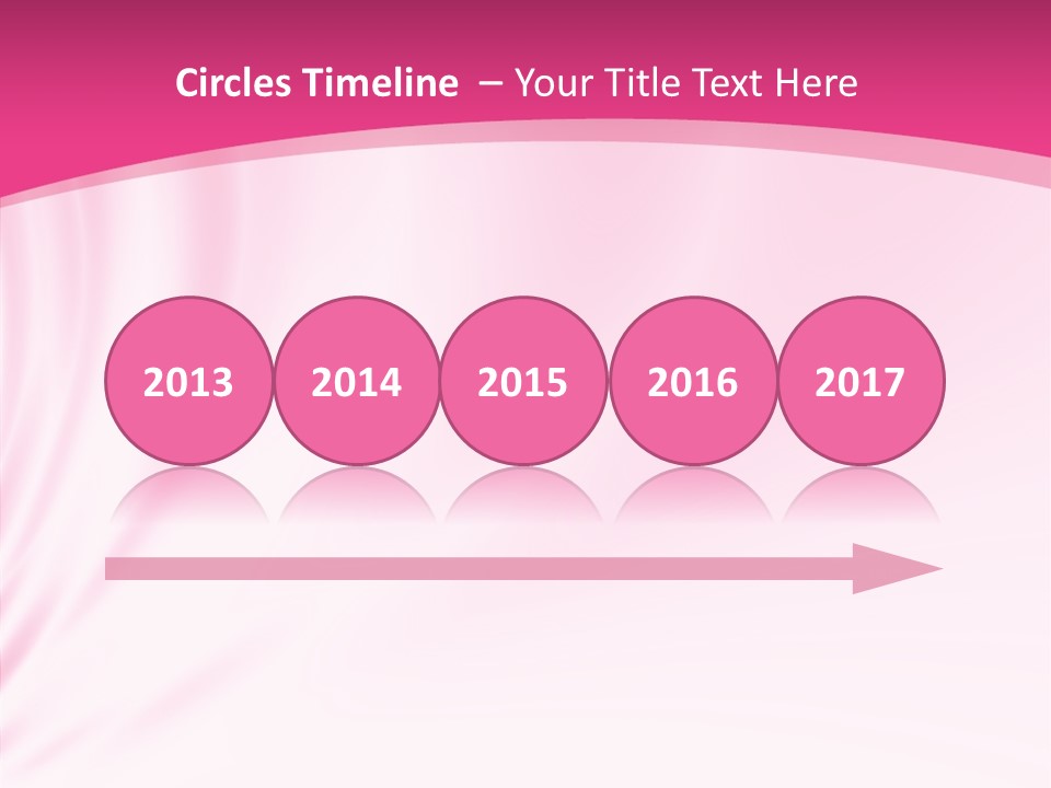 Abstract Red Fractal PowerPoint Template