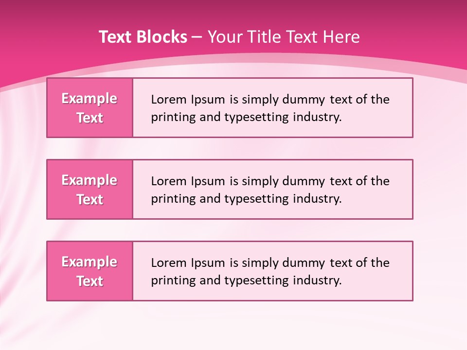 Abstract Red Fractal PowerPoint Template