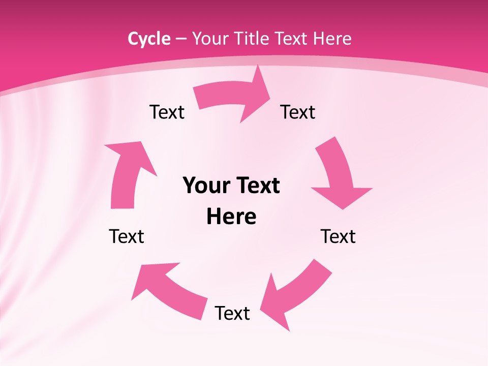 Abstract Red Fractal PowerPoint Template