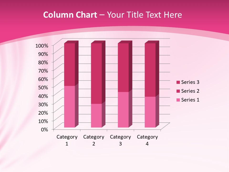 Abstract Red Fractal PowerPoint Template