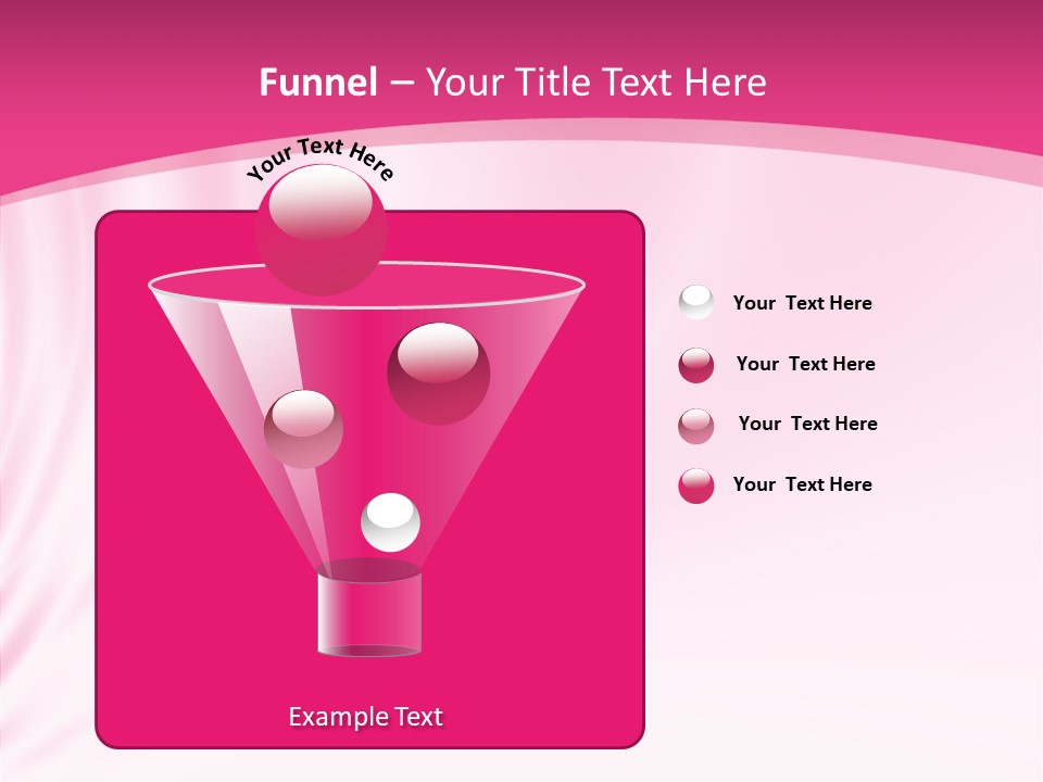 Abstract Red Fractal PowerPoint Template