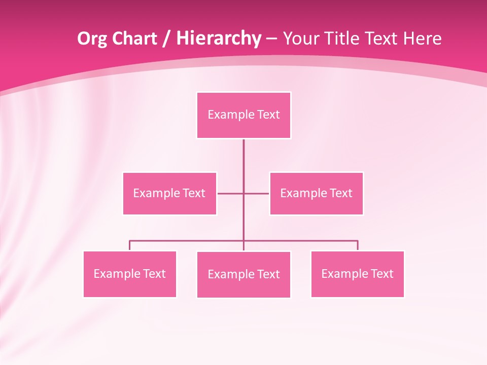 Abstract Red Fractal PowerPoint Template