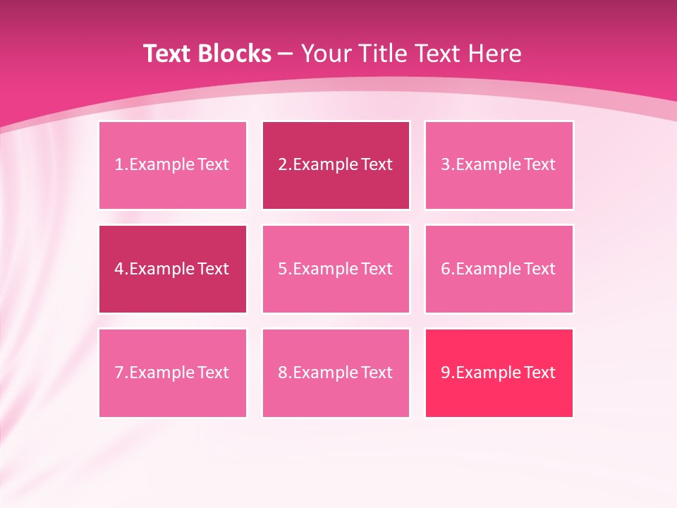 Abstract Red Fractal PowerPoint Template