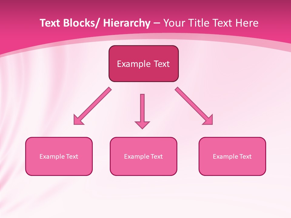 Abstract Red Fractal PowerPoint Template