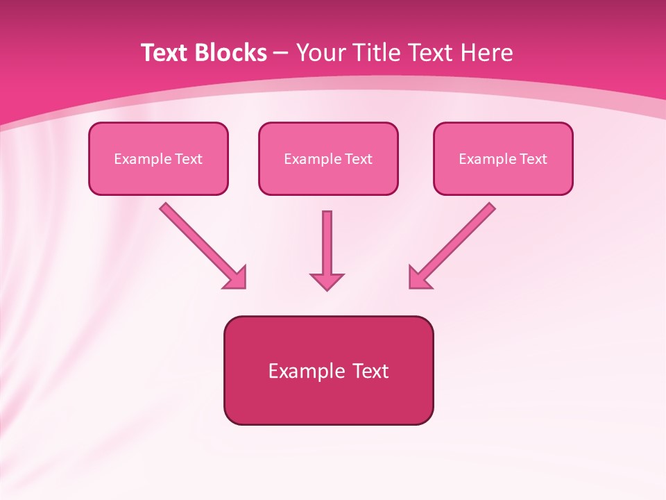 Abstract Red Fractal PowerPoint Template