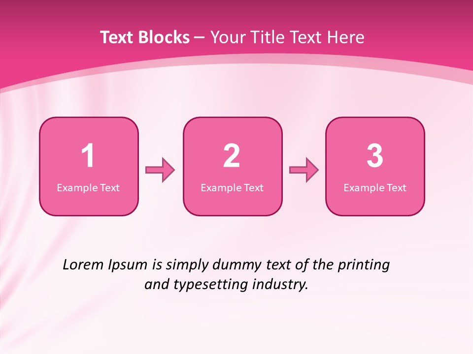 Abstract Red Fractal PowerPoint Template