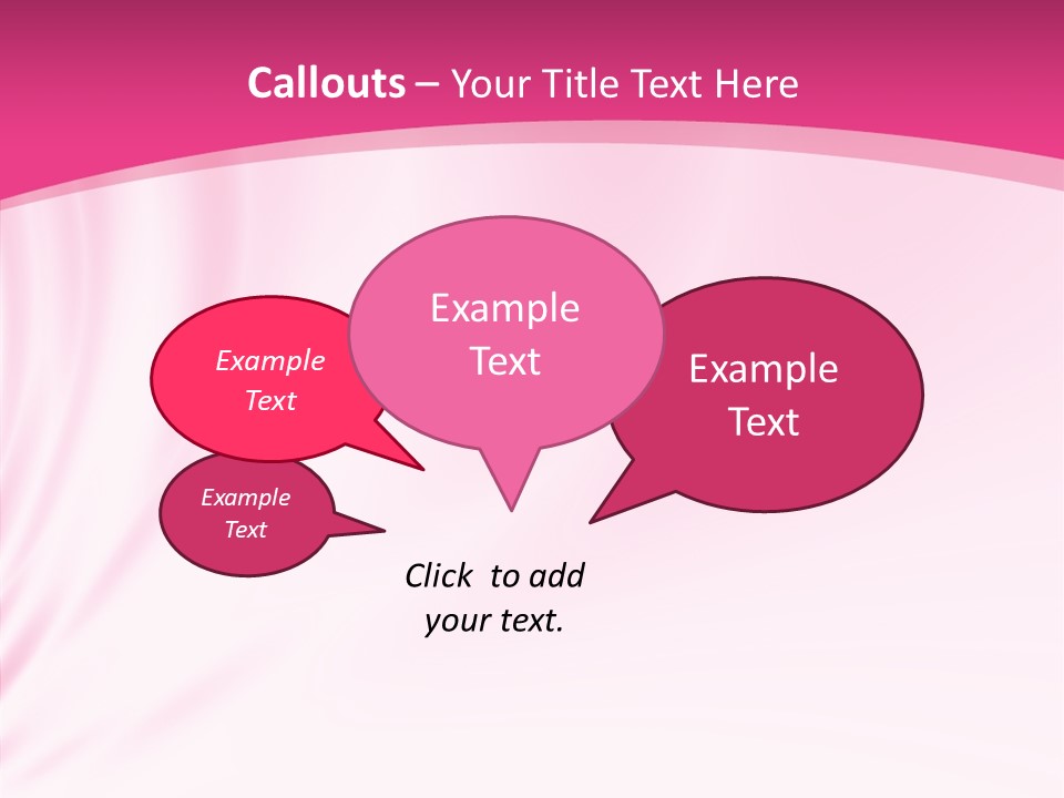 Abstract Red Fractal PowerPoint Template