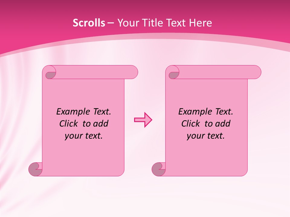Abstract Red Fractal PowerPoint Template