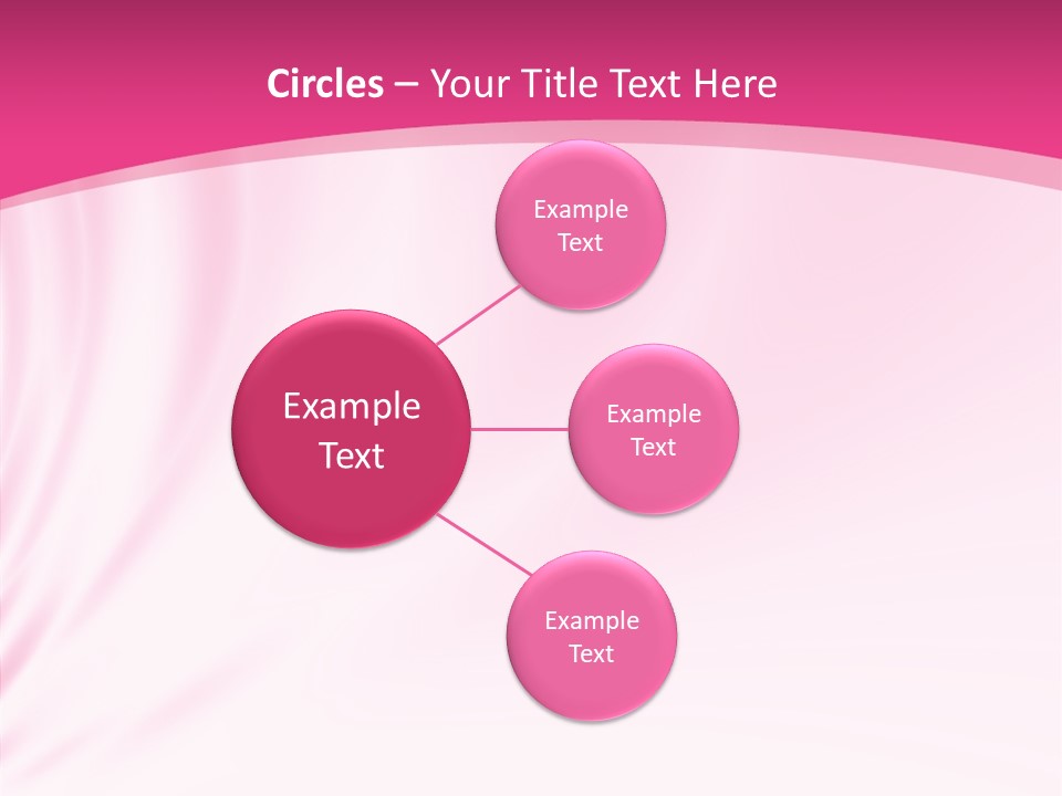 Abstract Red Fractal PowerPoint Template