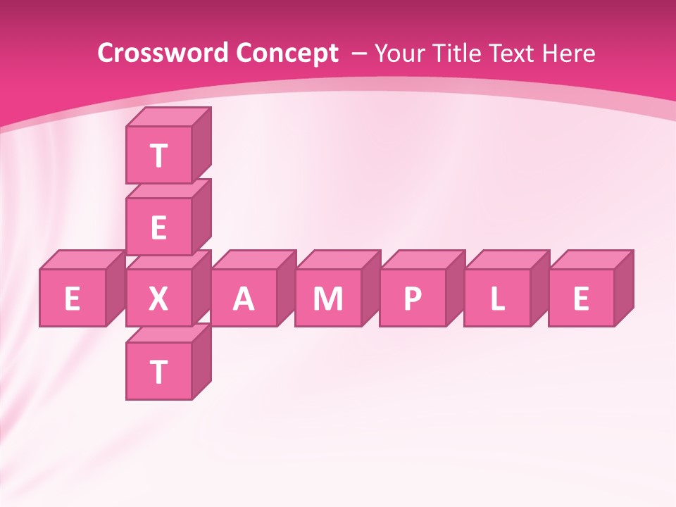 Abstract Red Fractal PowerPoint Template