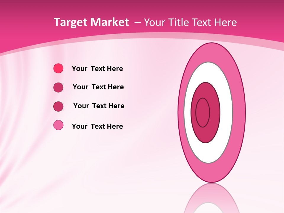 Abstract Red Fractal PowerPoint Template